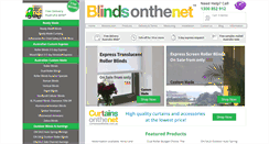 Desktop Screenshot of blindsonthenet.com.au
